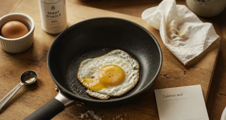 Calorie œuf au plat : 90 kcal nature et l’astuce pour diviser l’apport par deux calorie oeuf au plat : 90 kcal nature, œuf au plat