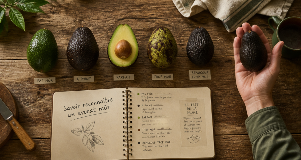 Avocat trop mûr ou avarié : 4 tests infaillibles pour ne plus gaspiller comment savoir si un avocat est encore bon tests maturité avocats