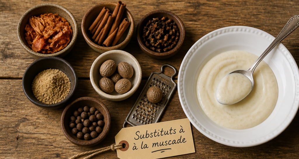 par quoi remplacer la muscade épices alternatives