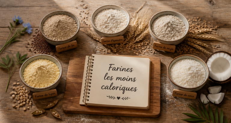 quelle est la farine la moins calorique bols farines alternatives