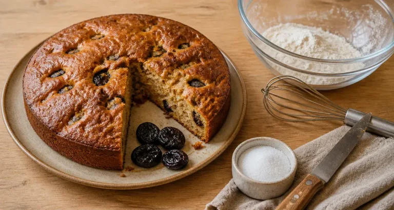 Gâteau aux pruneaux : la recette facile pour un moelleux inratable Recette de gâteau aux pruneaux facile : gâteau moelleux inratable