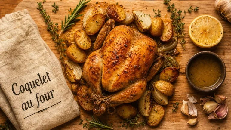Coquelet au four à 180°C : peau croustillante et chair tendre, sans stress Coquelet au four : peau croustillante et pommes de terre rôties