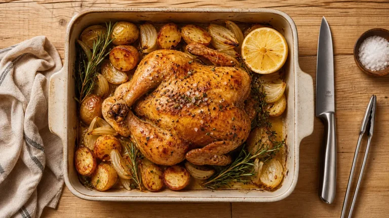 Coquelet au four à 180°C : peau croustillante et chair tendre, sans stress Coquelet au four rôti, peau croustillante et pommes de terre