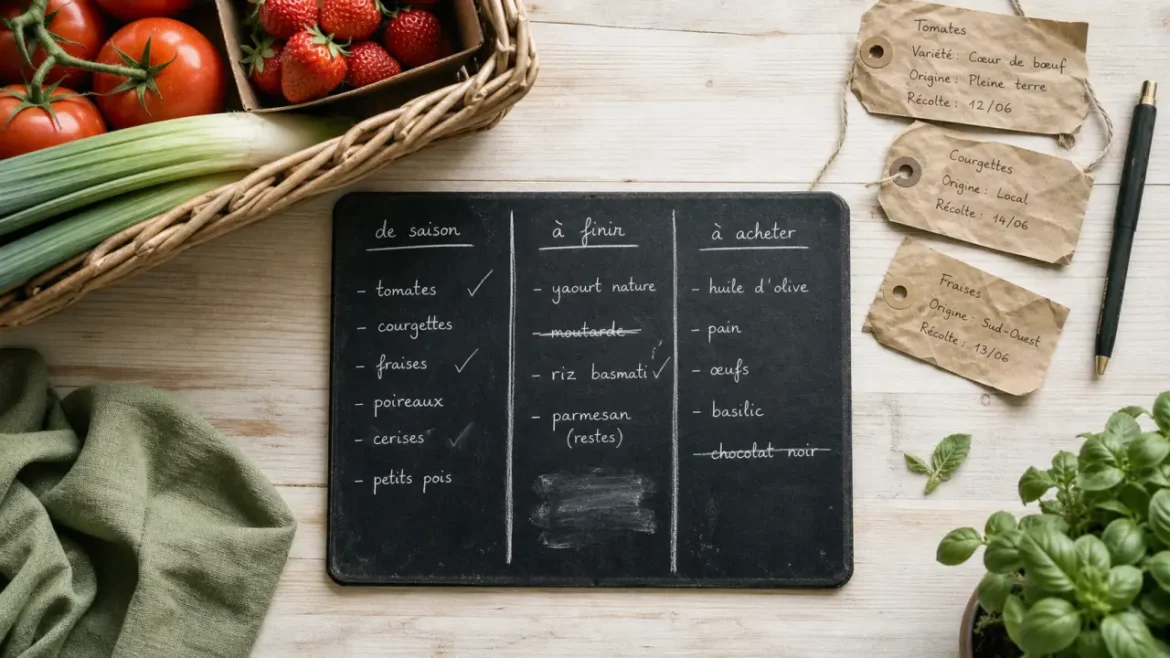 Manger de saison : goût, budget et 22 % d’émissions alimentaires en moins Manger de saison: pourquoi et comment, 22% d’émissions alimentaires en moins