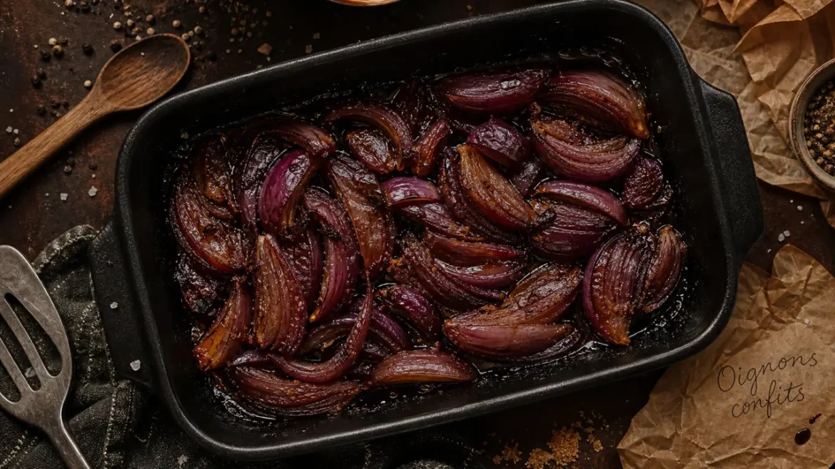 Oignons au four : 3 repères de cuisson pour les réussir fondants, rôtis ou caramélisés Temps de cuisson oignons au four : oignons confits dorés, fondants