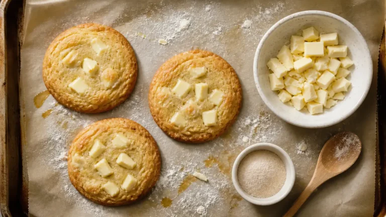Cookie chocolat blanc moelleux au cœur et bords croustillants