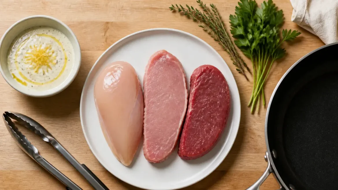 Viande maigre : morceaux à privilégier et cuisson sur planche