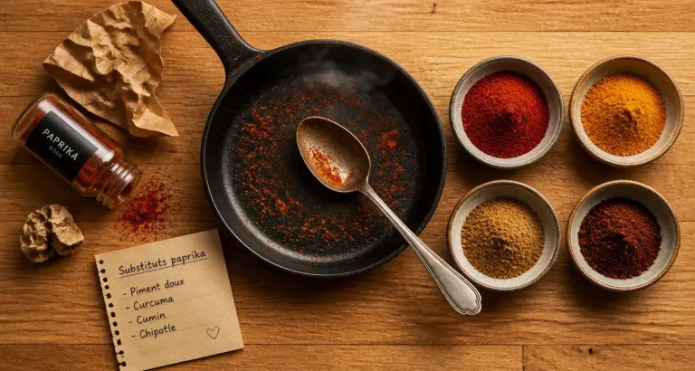 Paprika manquant : 5 alternatives efficaces pour sauver vos recettes sans compromis Par quoi remplacer du paprika : bols d’épices alternatives