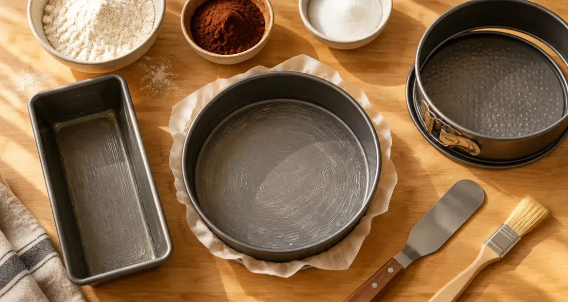 Moule pour gateau antiadhésif pour cuisson uniforme et démoulage facile